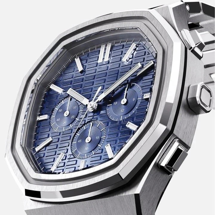 Men's Multi-function Chronograph Mechanical Watch OEM Custom Automatic Movement